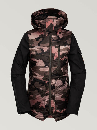 Womens Vault 4-In-1 Jacket - Faded Army