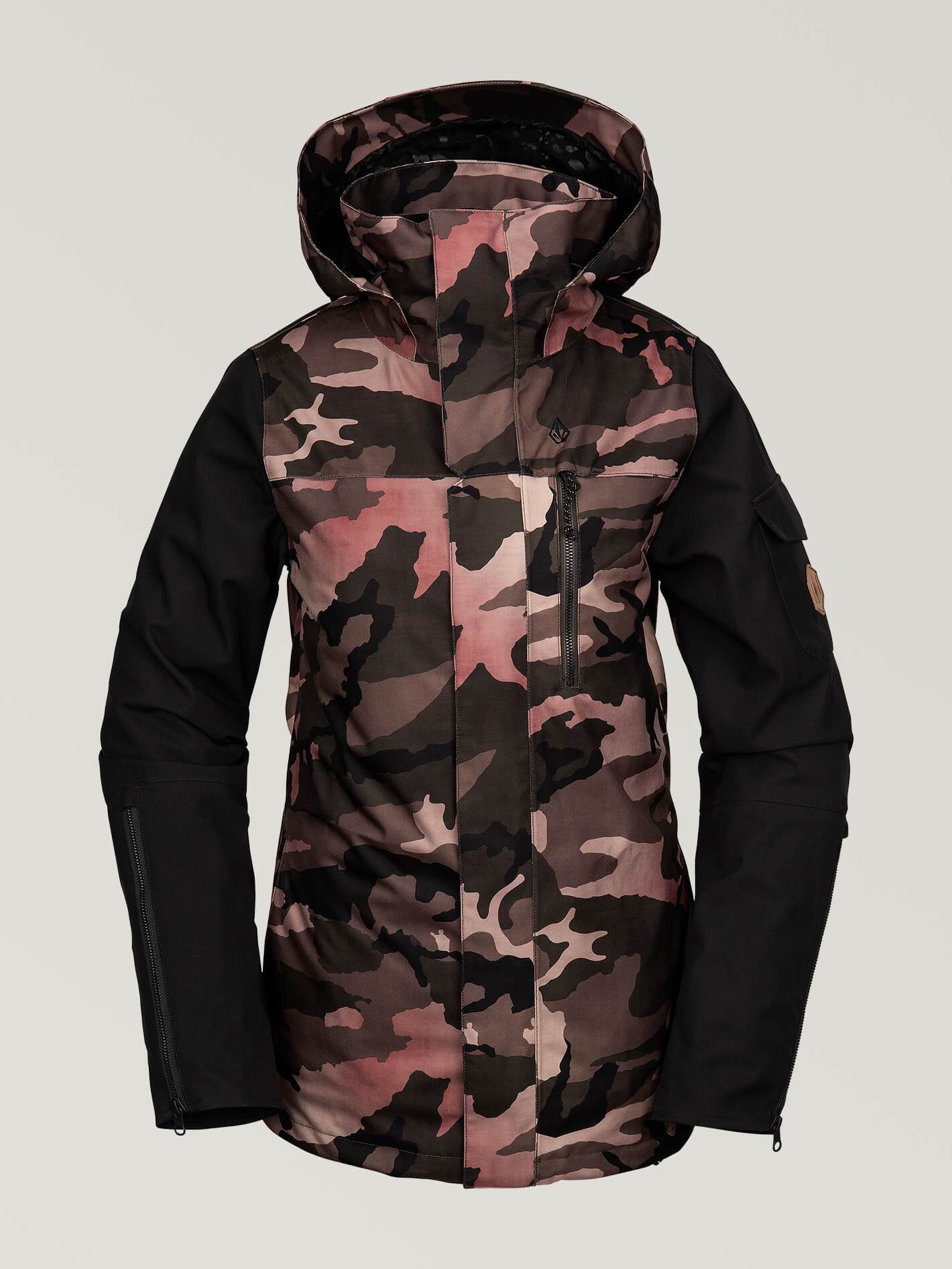 Womens Vault 4-In-1 Jacket - Faded Army