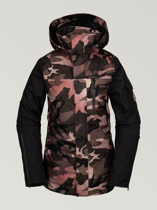 Womens Vault 4-In-1 Jacket - Faded Army