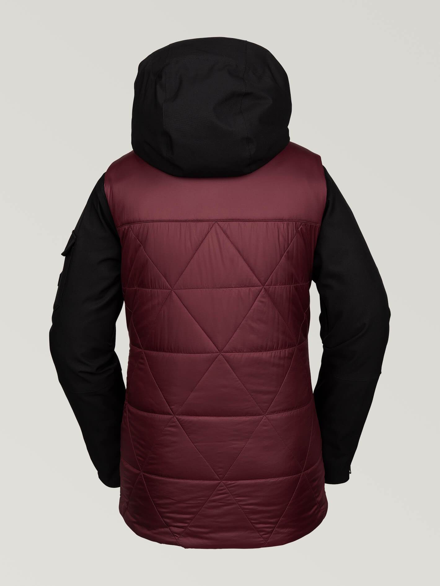 Womens Vault 4-In-1 Jacket - Scarlet
