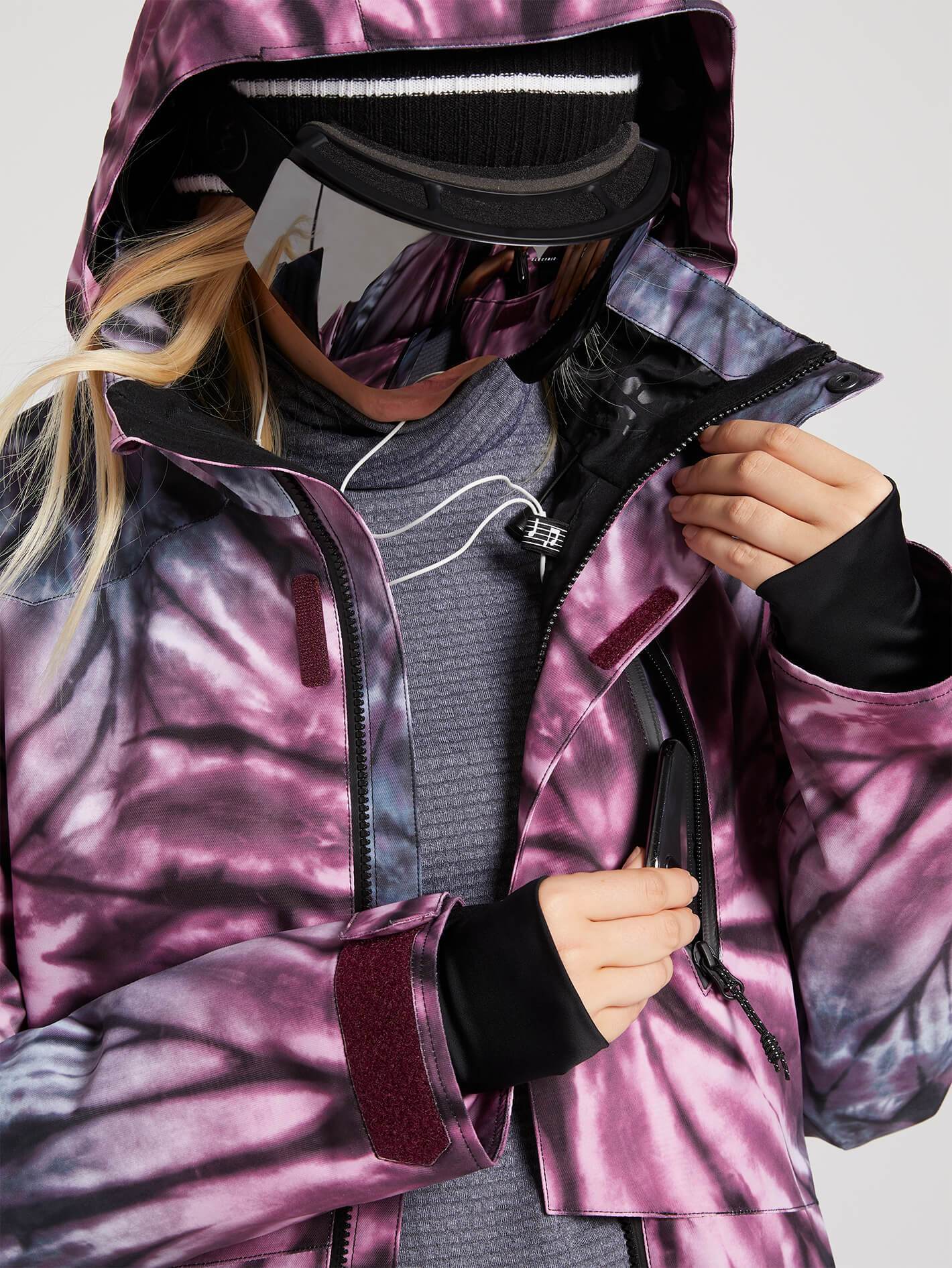 Womens Pine 2L Tds Jacket - Washed Blue