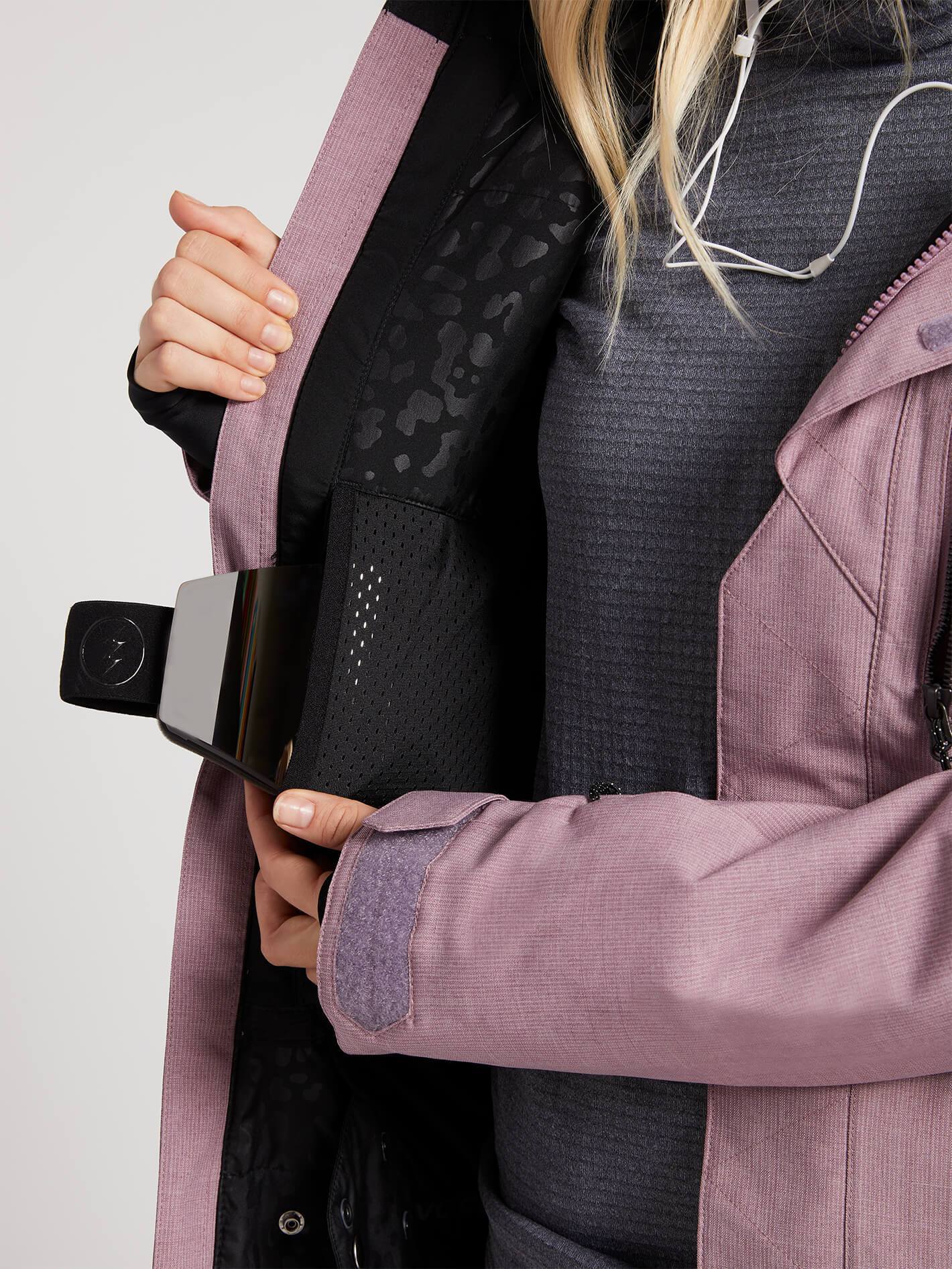 Womens Shrine Insulated Jacket - Black