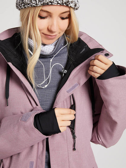 Womens Shrine Insulated Jacket - Purple Haze
