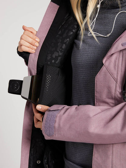 Womens Shrine Insulated Jacket - Sand Brown