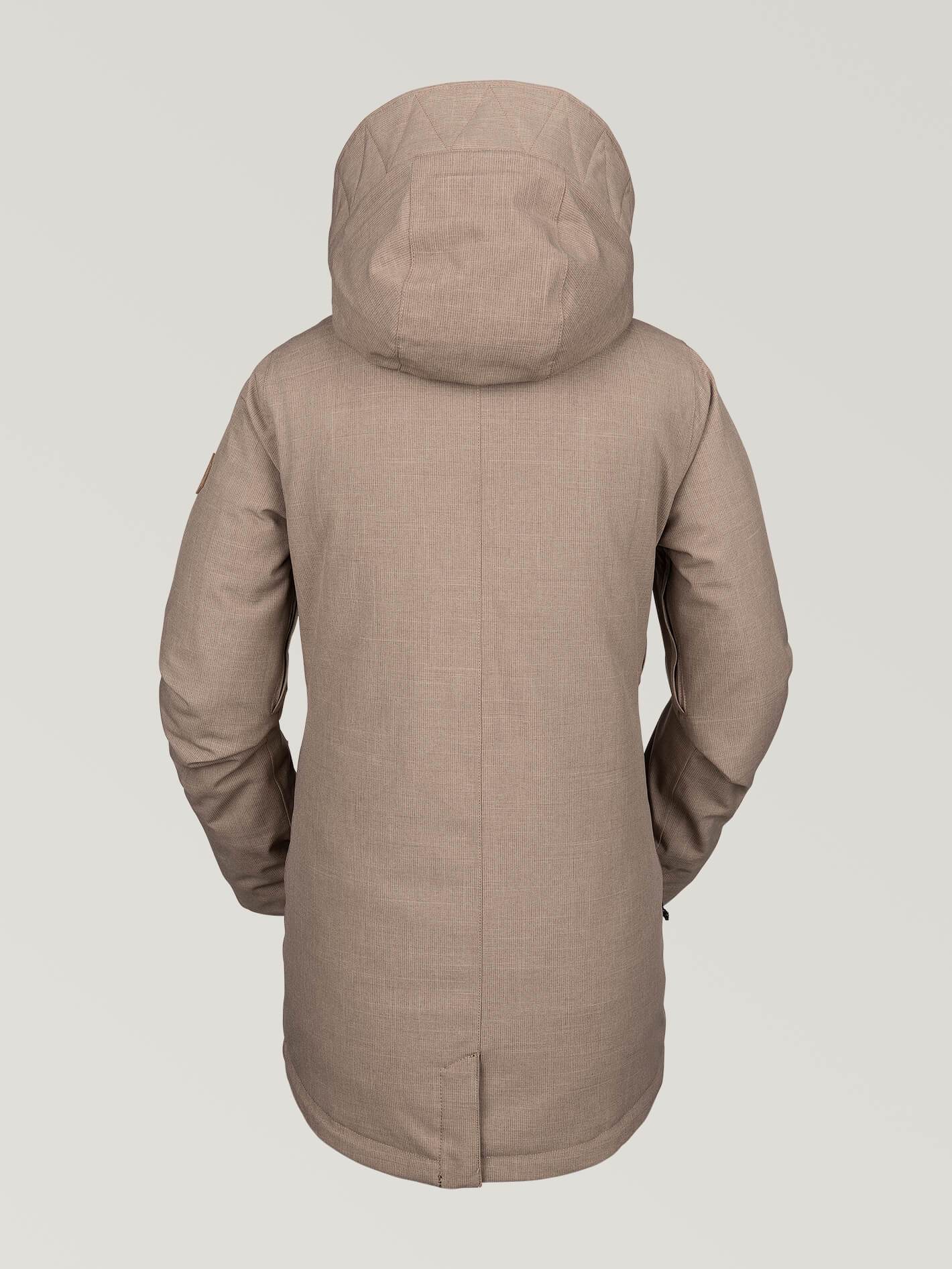 Womens Shrine Insulated Jacket - Sand Brown