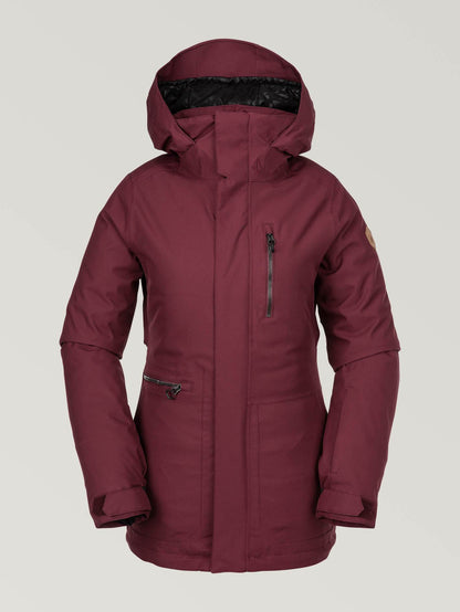Womens Shelter 3D Strch Jacket - Scarlet