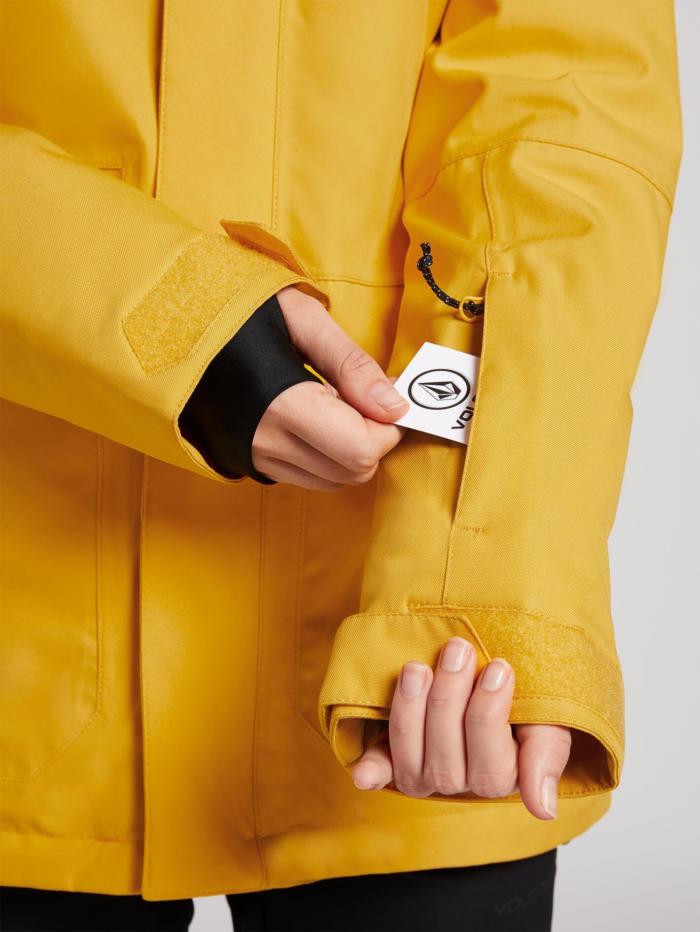 Womens Shelter 3D Strch Jacket - Yellow