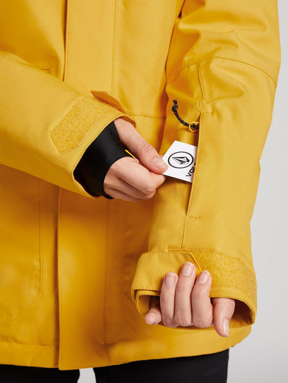 Womens Shelter 3D Strch Jacket - Yellow