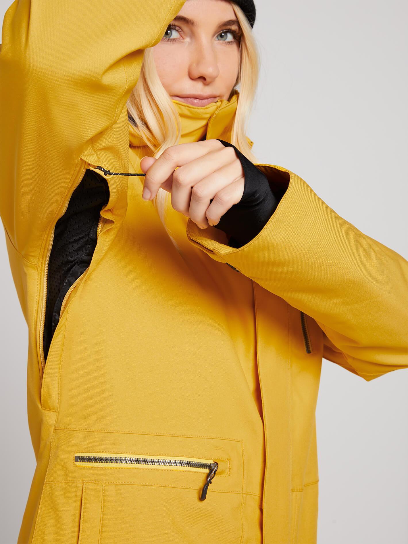 Womens Shelter 3D Strch Jacket - Yellow