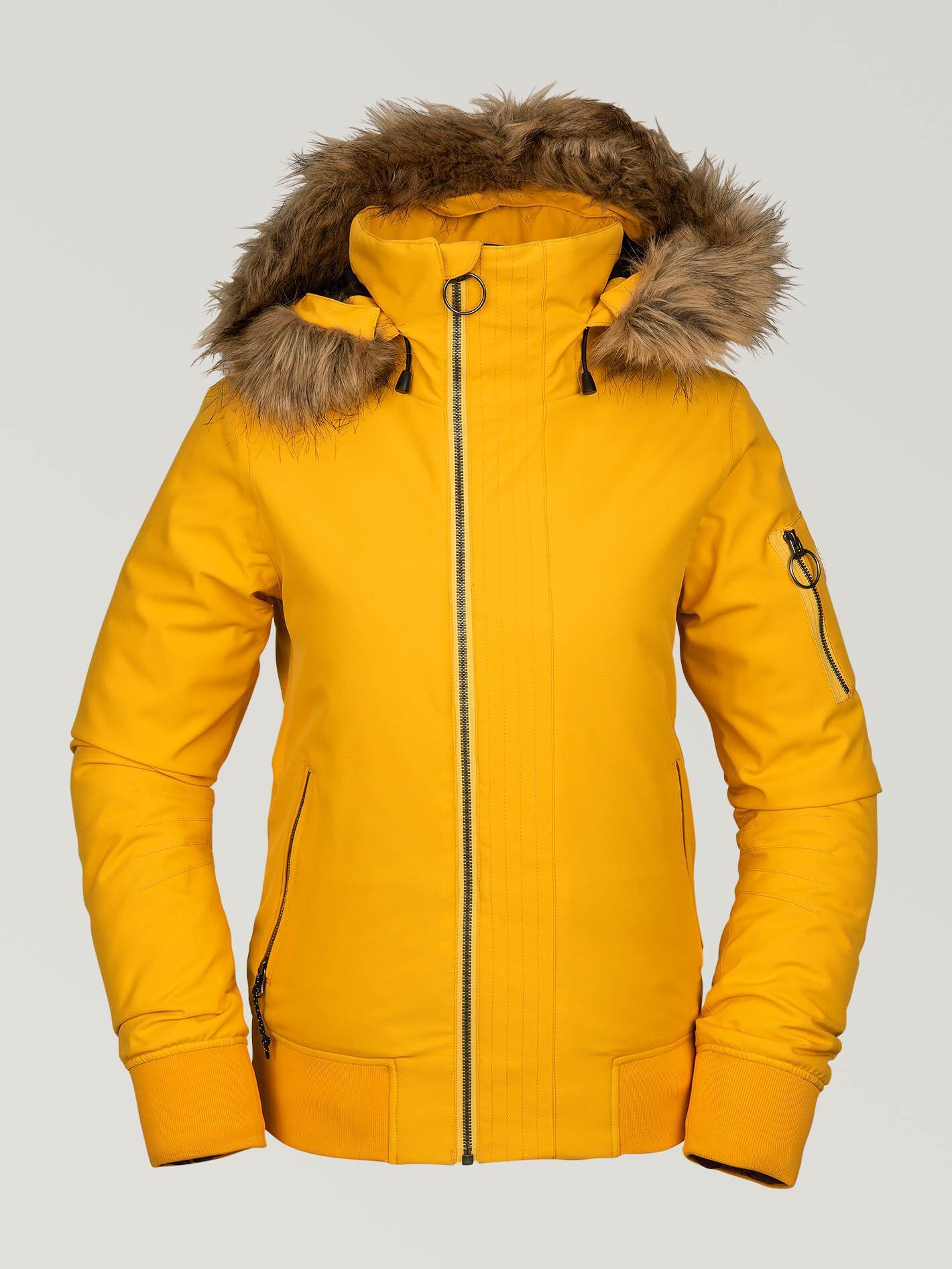 Womens Whitlock Insulated Jacket - Yellow