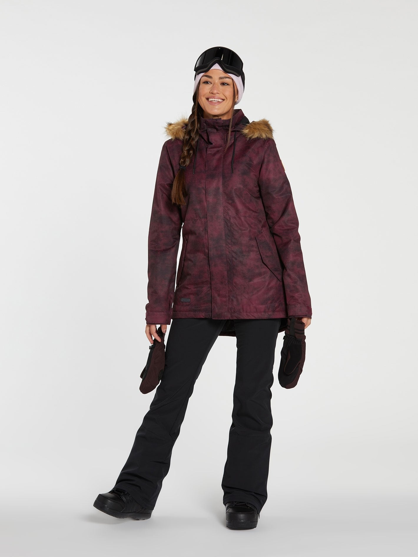 Fawn Insulated Jacket - ACID MERLOT