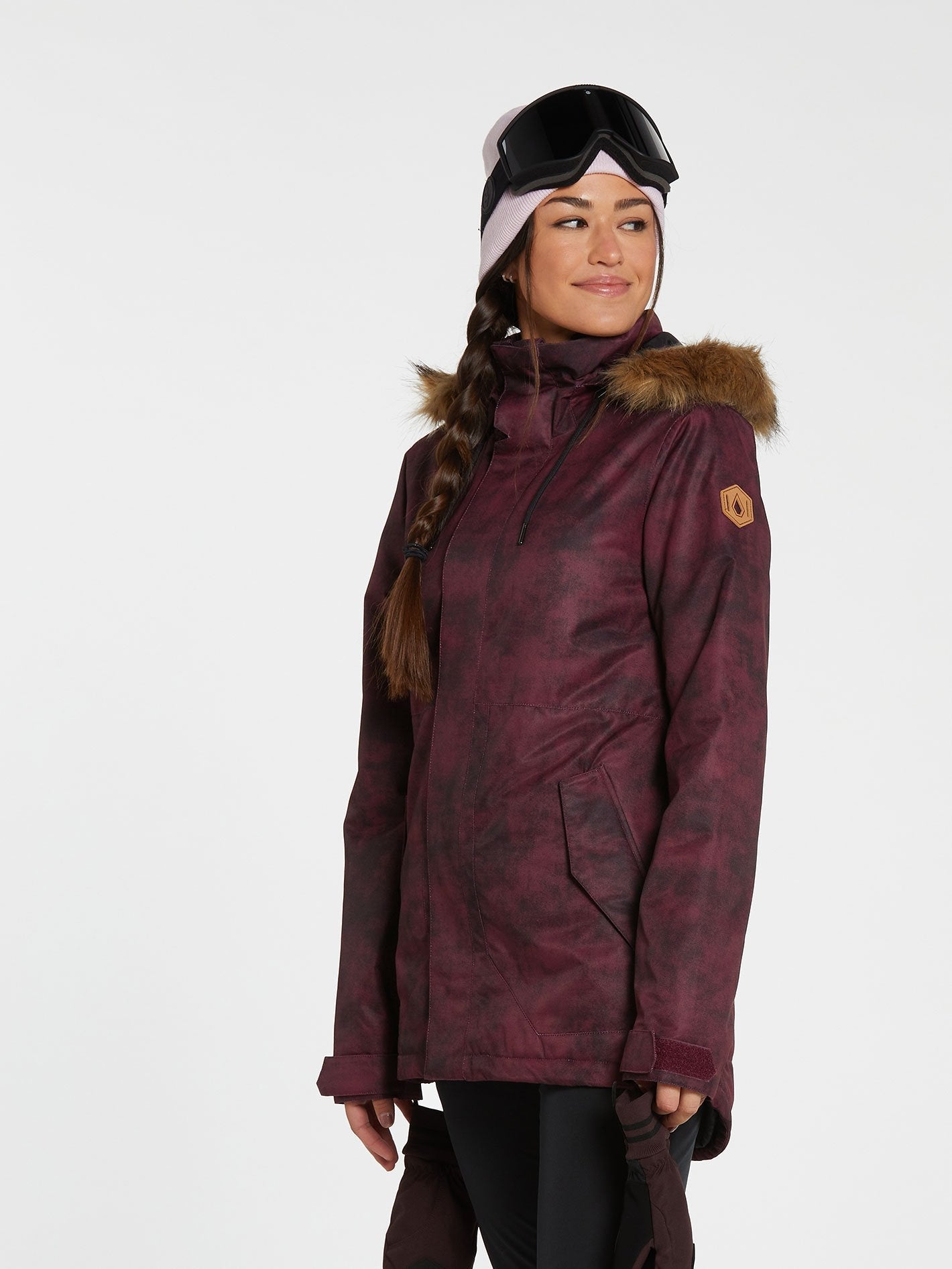 Fawn Insulated Jacket - ACID MERLOT