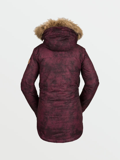 Fawn Insulated Jacket - ACID MERLOT