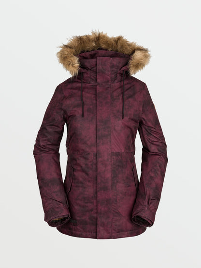 Fawn Insulated Jacket - ACID MERLOT