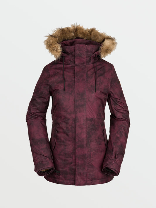 Fawn Insulated Jacket - ACID MERLOT