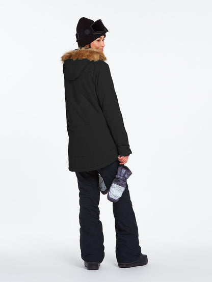 Fawn Insulated Jacket - BLACK
