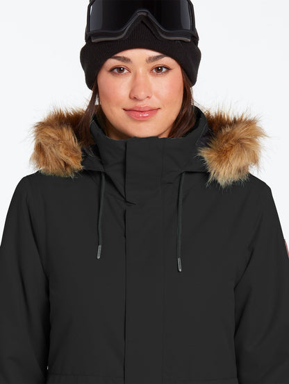 Fawn Insulated Jacket - BLACK
