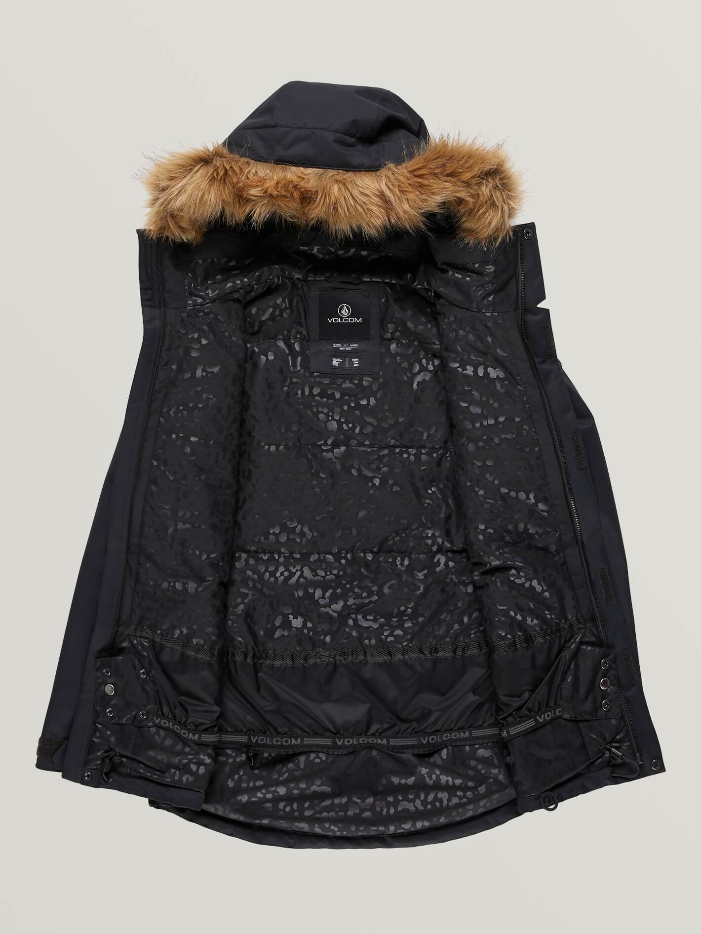 Fawn Insulated Jacket - BLACK