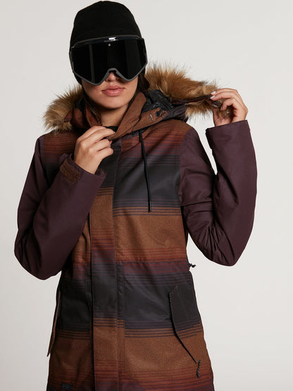 Fawn Insulated Jacket - BLACK