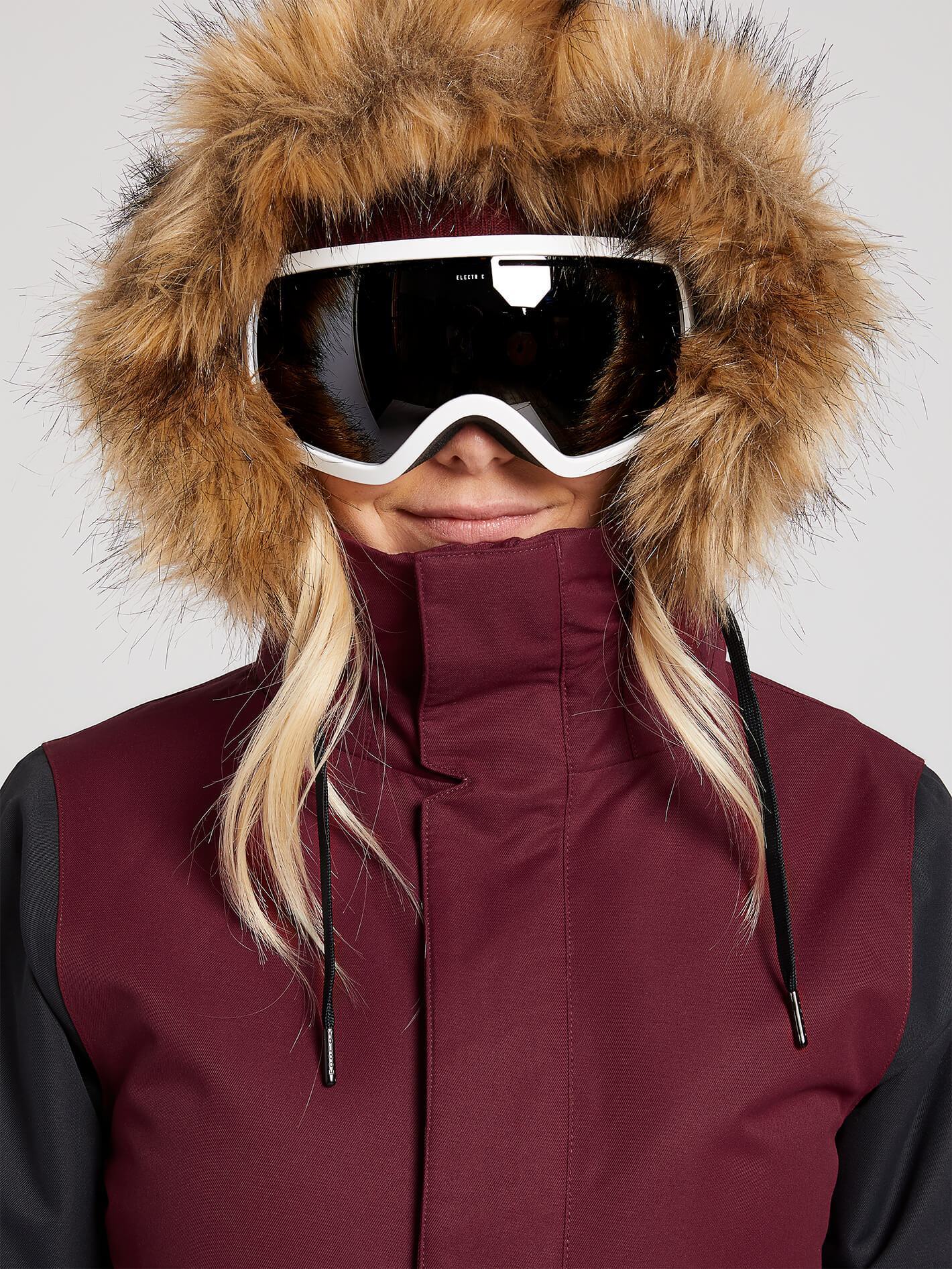 Womens Fawn Insulated Jacket - Leopard