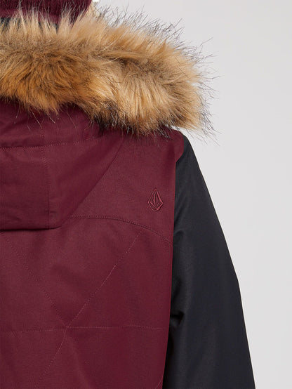 Womens Fawn Insulated Jacket - Leopard