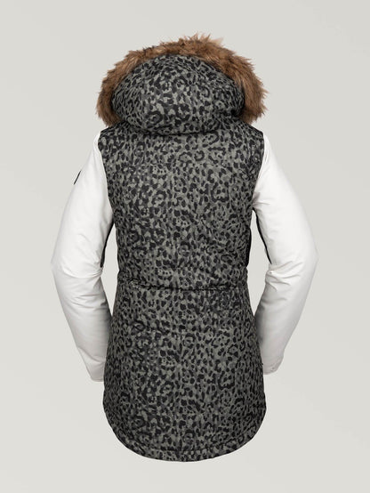 Womens Fawn Insulated Jacket - Leopard
