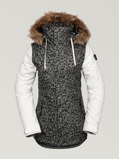 Womens Fawn Insulated Jacket - Leopard