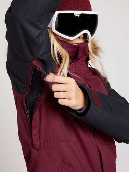 Womens Fawn Insulated Jacket - Violet Ice