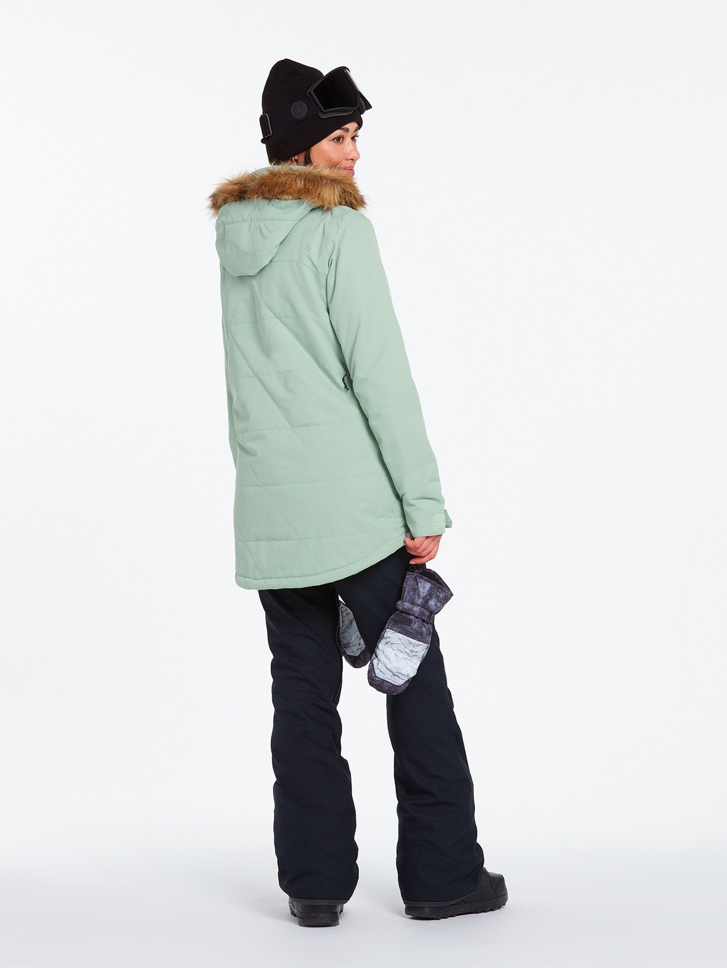 Fawn Insulated Jacket - WHITE TIGER