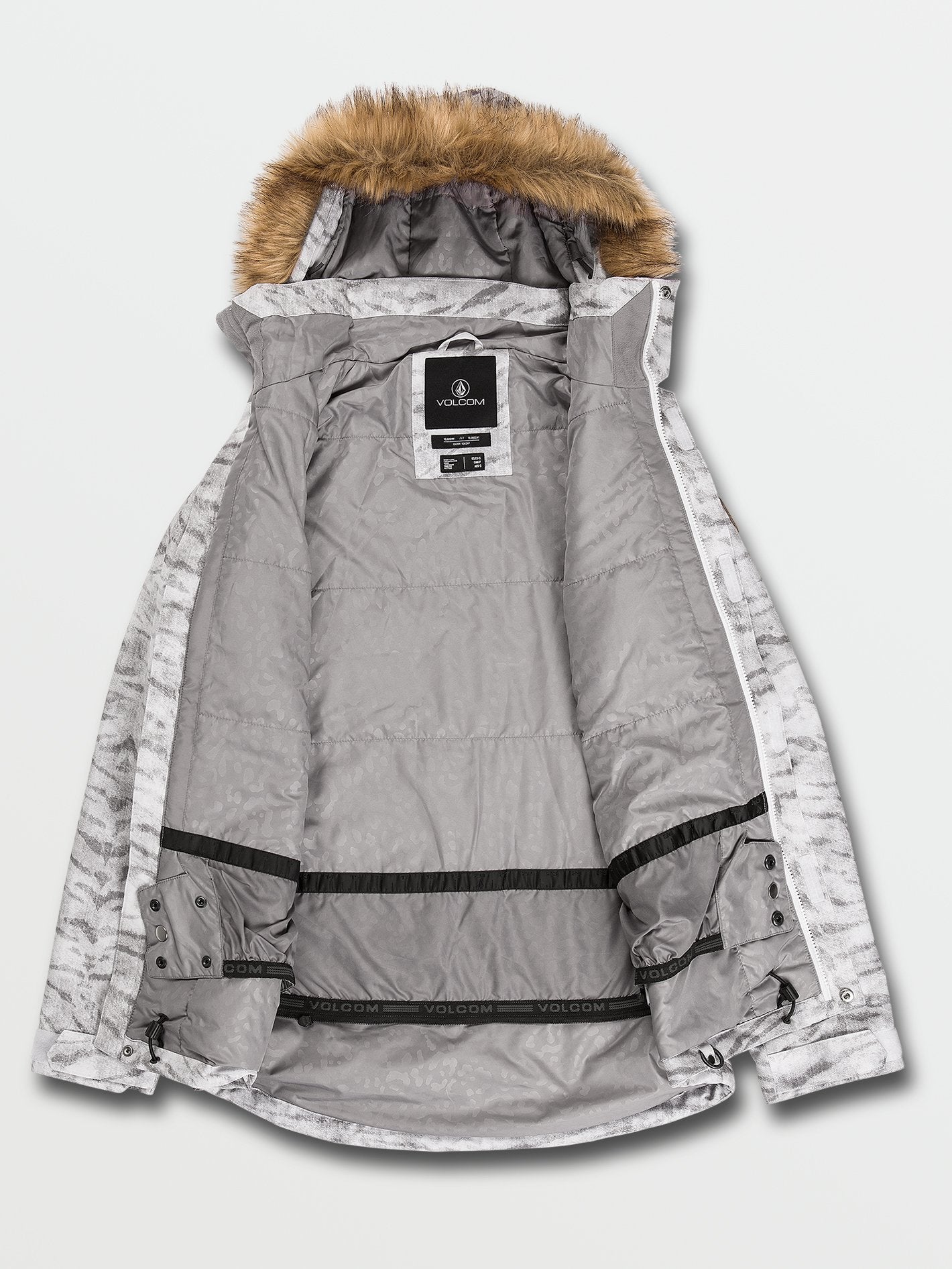 Fawn Insulated Jacket - WHITE TIGER