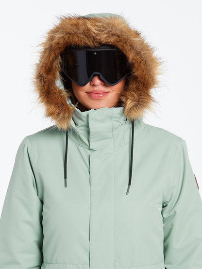Fawn Insulated Jacket - WHITE TIGER