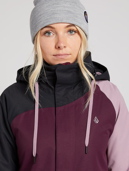 Womens Westland Insulated Jacket - Black Floral Print