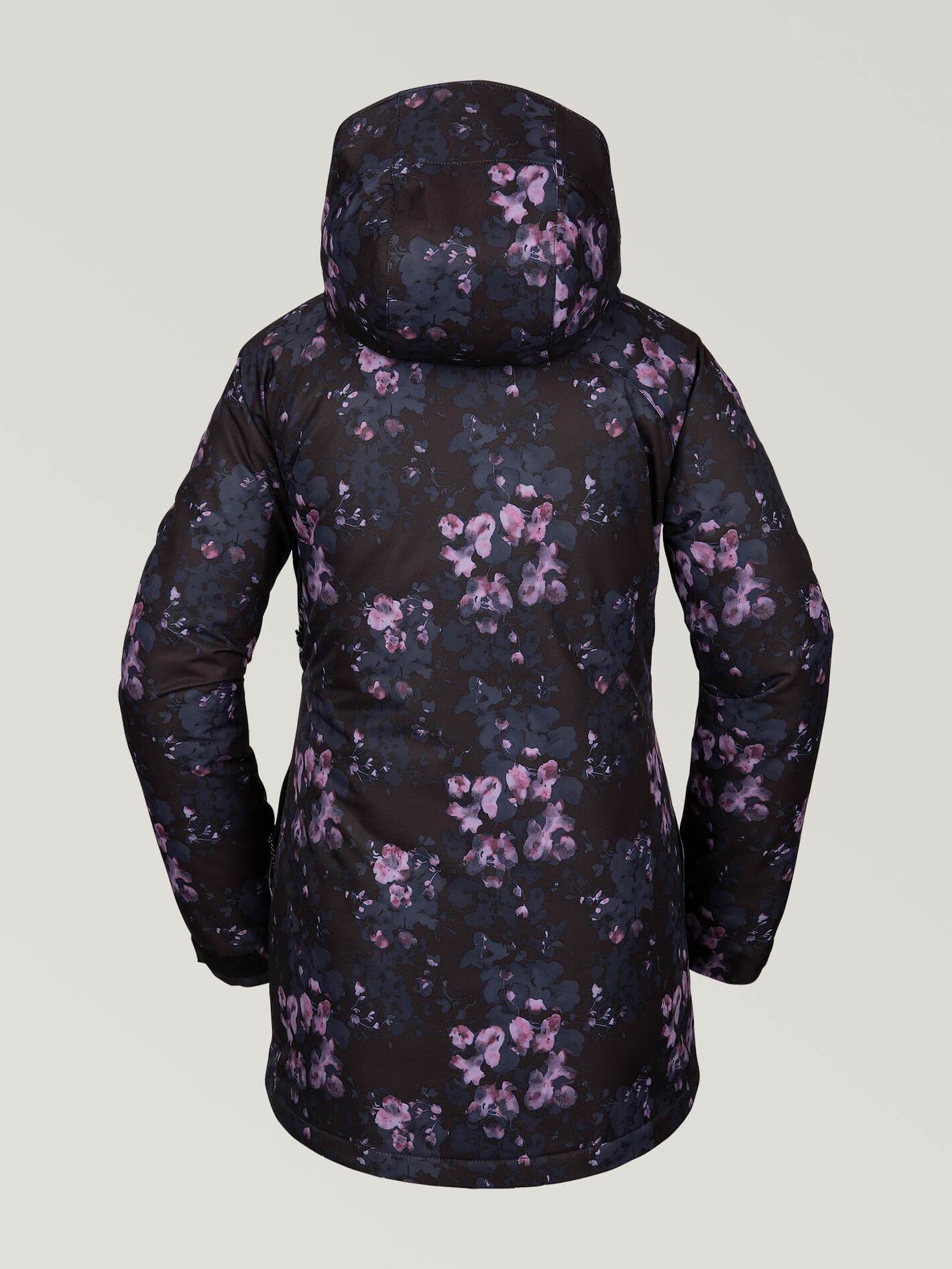 Womens Westland Insulated Jacket - Black Floral Print