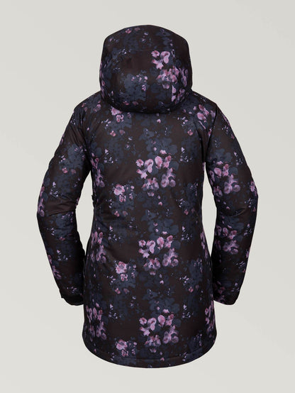 Womens Westland Insulated Jacket - Black Floral Print