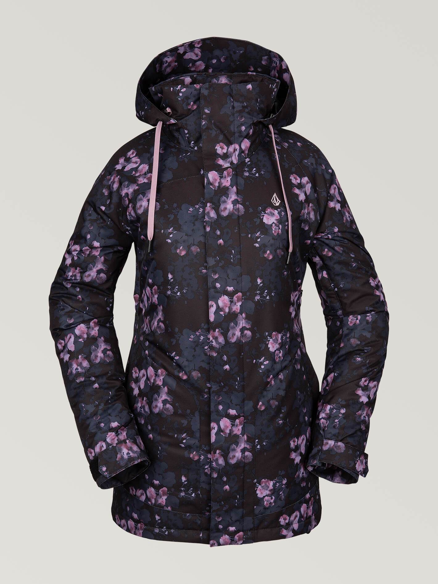 Womens Westland Insulated Jacket - Black Floral Print
