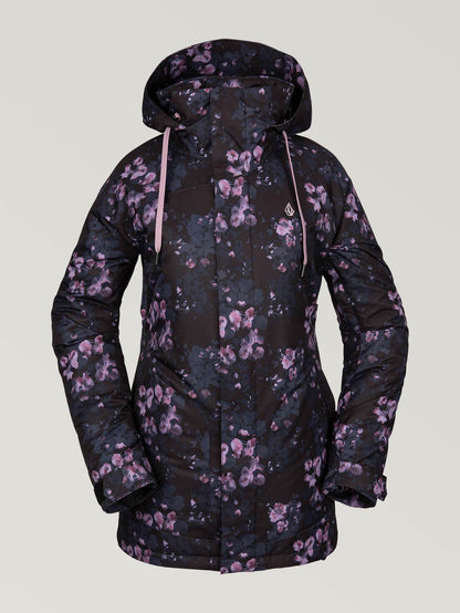 Womens Westland Insulated Jacket - Black Floral Print
