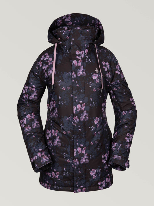 Womens Westland Insulated Jacket - Black Floral Print