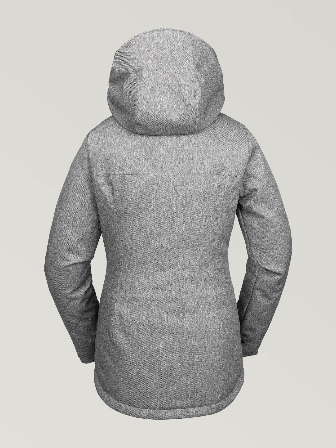 Womens Bolt Insulated Jacket - Heather Grey