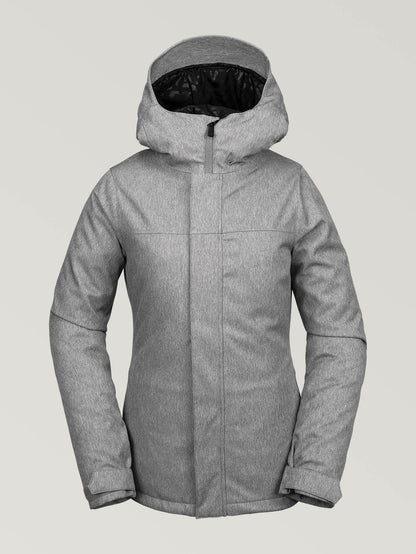 Womens Bolt Insulated Jacket - Heather Grey