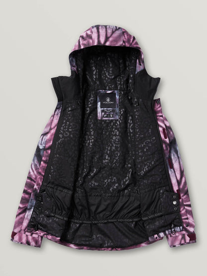 Womens Bolt Insulated Jacket - Purple