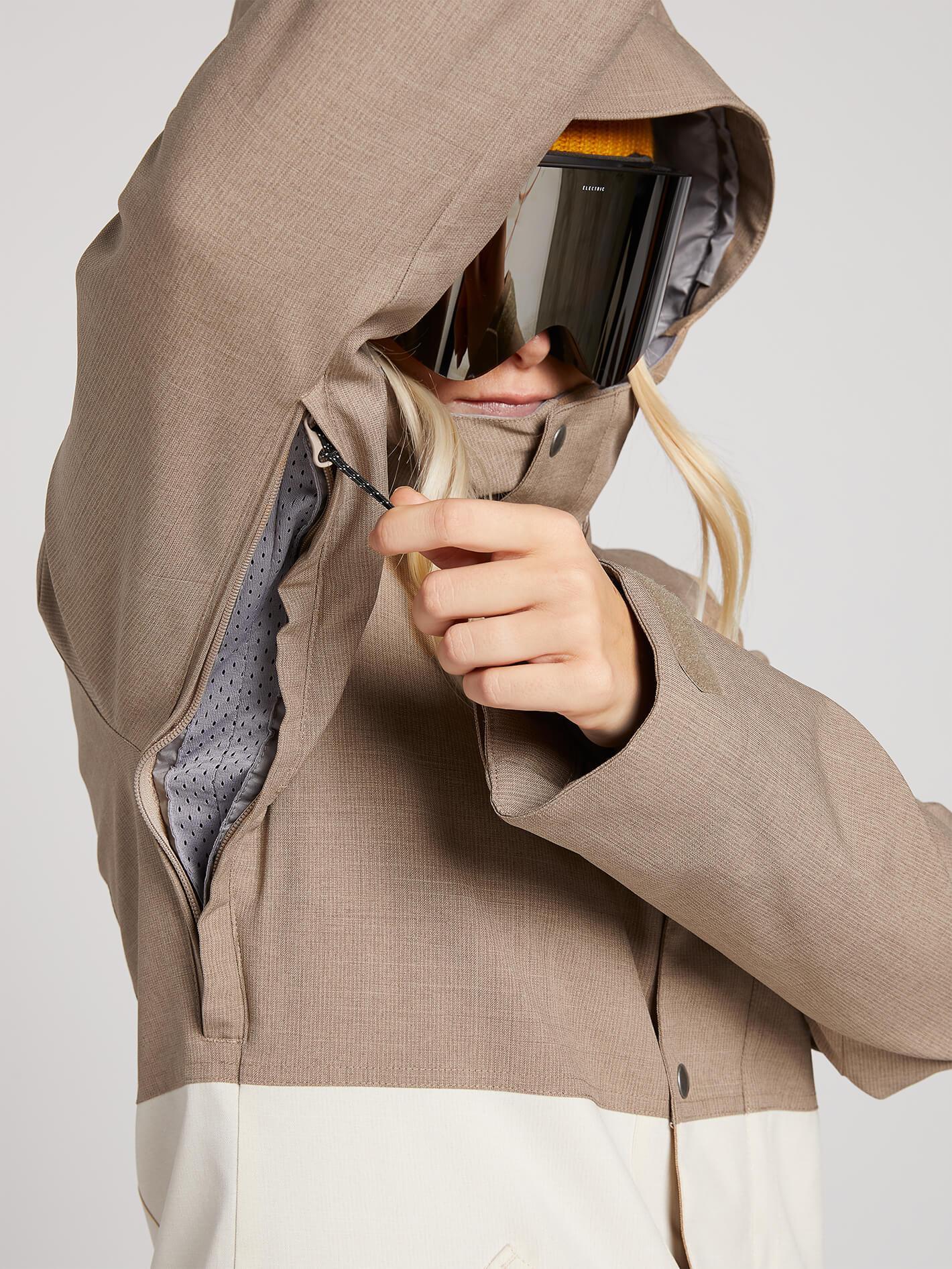 Womens Ashlar Insulated Jacket - Sand Brown