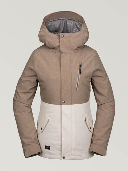 Womens Ashlar Insulated Jacket - Sand Brown