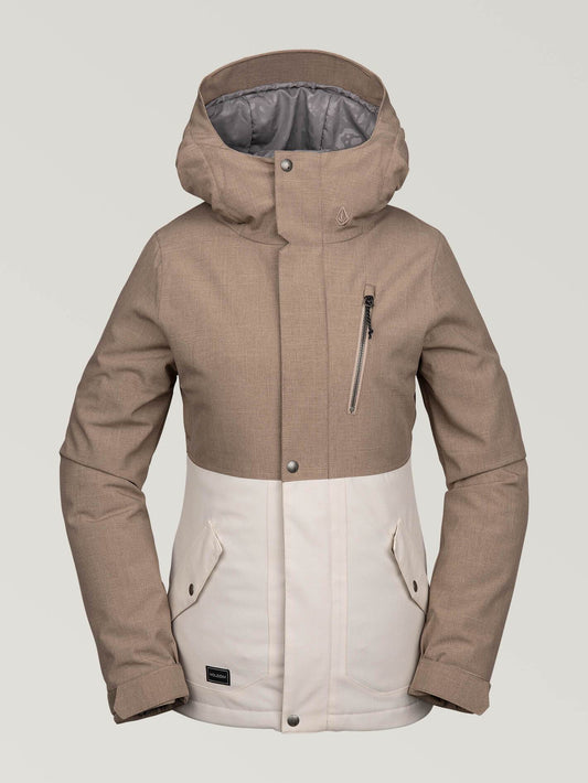 Womens Ashlar Insulated Jacket - Sand Brown