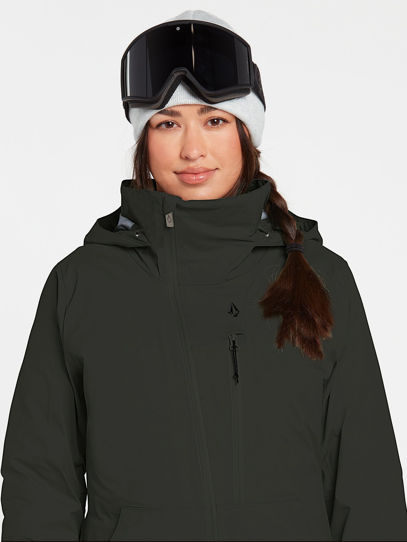 Nya Tds Inf Gore-Tex Jacket - BLACK GREEN