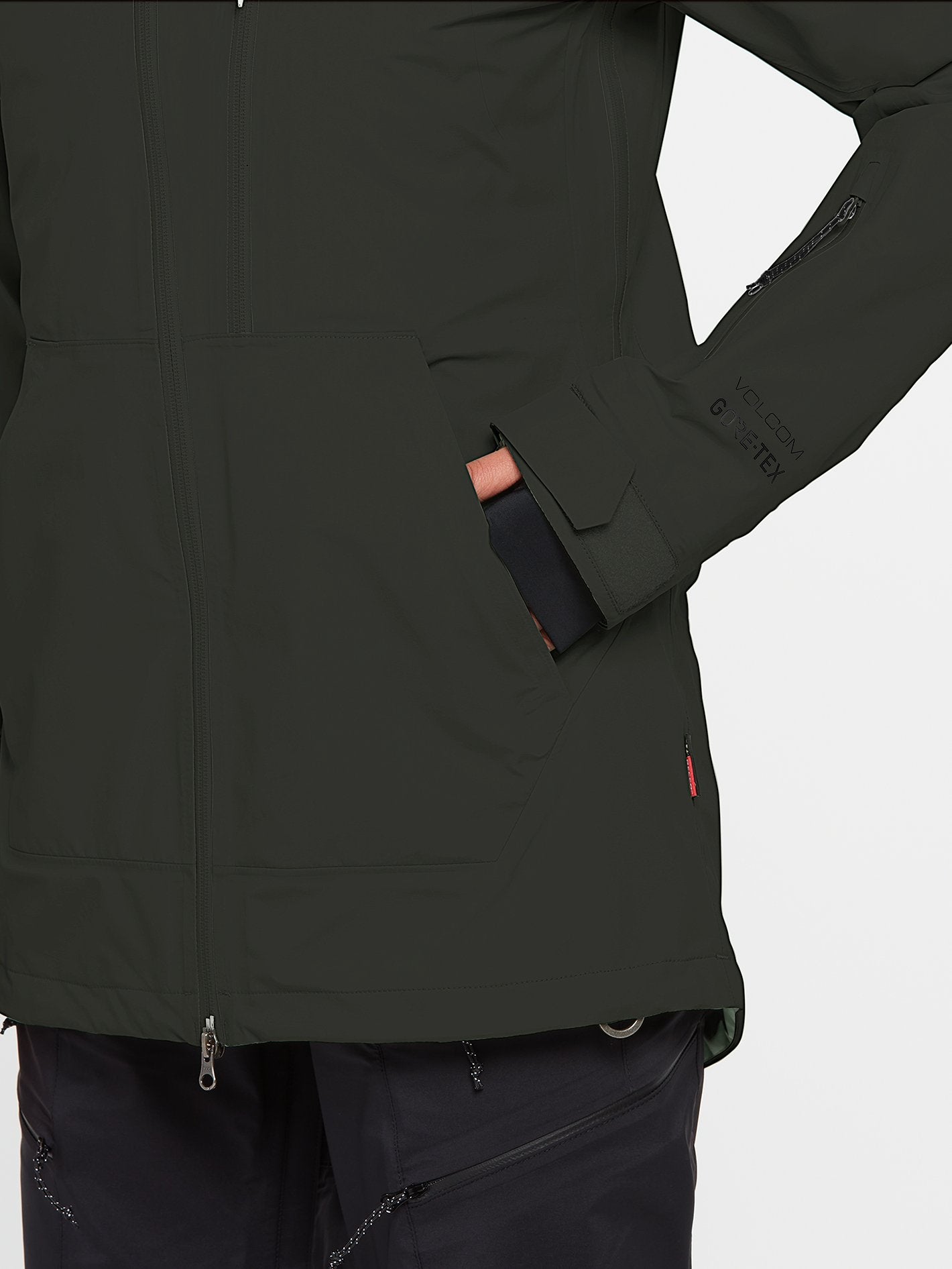 Nya Tds Inf Gore-Tex Jacket - BLACK GREEN