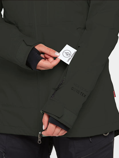 Nya Tds Inf Gore-Tex Jacket - BLACK GREEN
