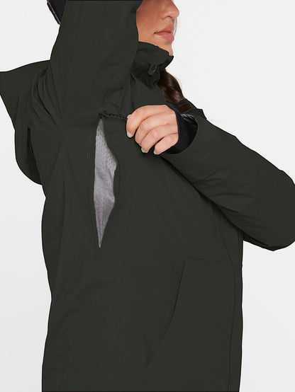 Nya Tds Inf Gore-Tex Jacket - BLACK GREEN