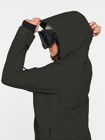 Nya Tds Inf Gore-Tex Jacket - BLACK GREEN