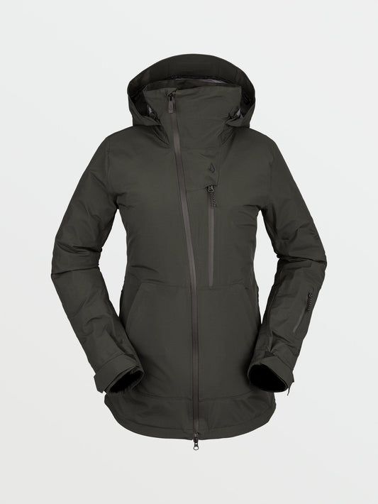 Nya Tds Inf Gore-Tex Jacket - BLACK GREEN