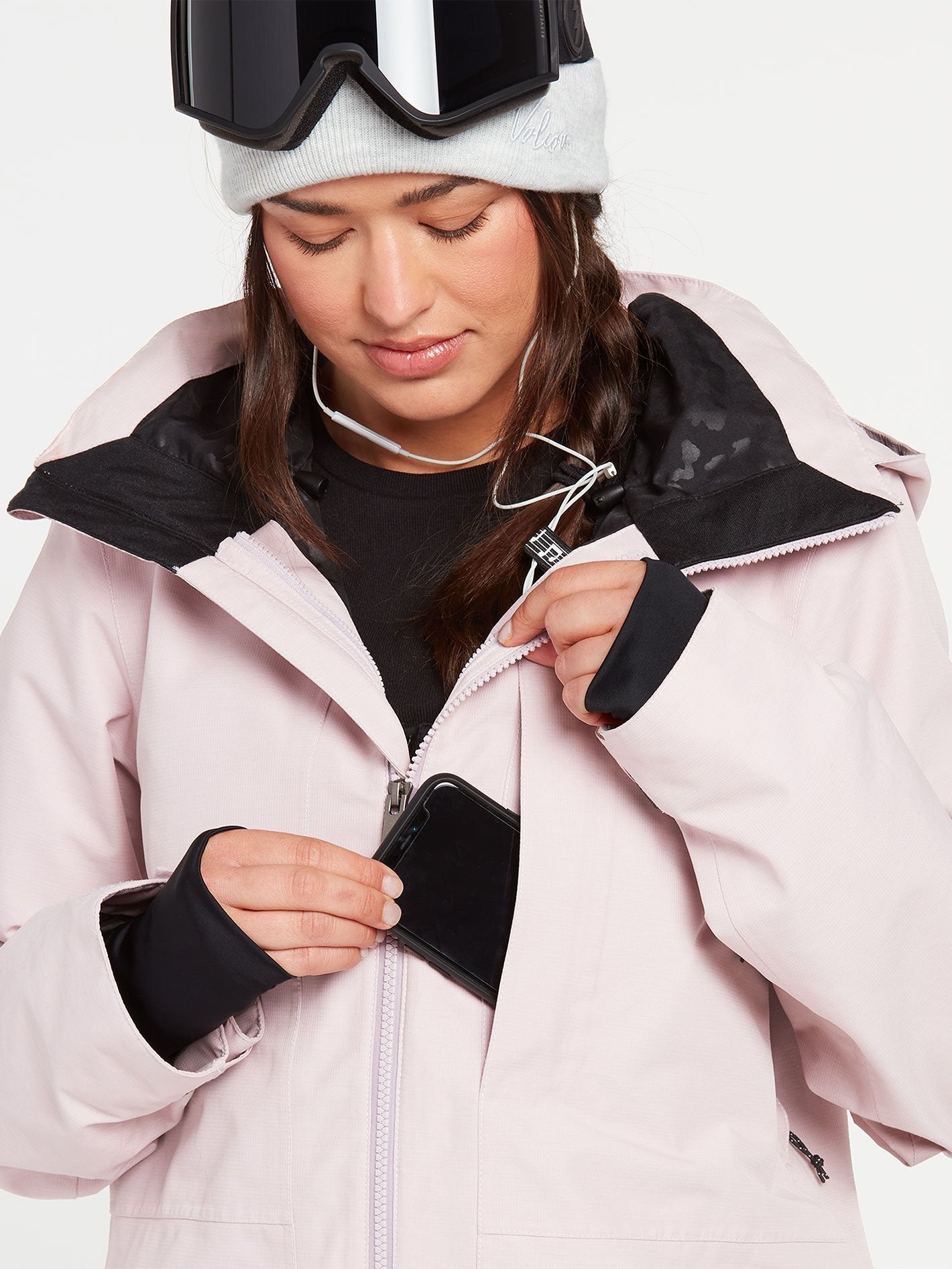 Iris 3-In-1 Gore-Tex Jacket - HAZEY PINK